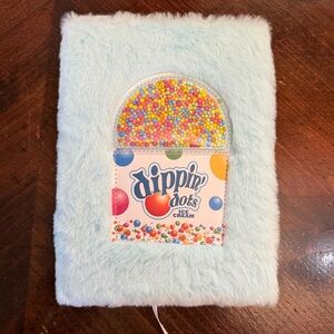 Light Blue Fuzzy Kids Notebook